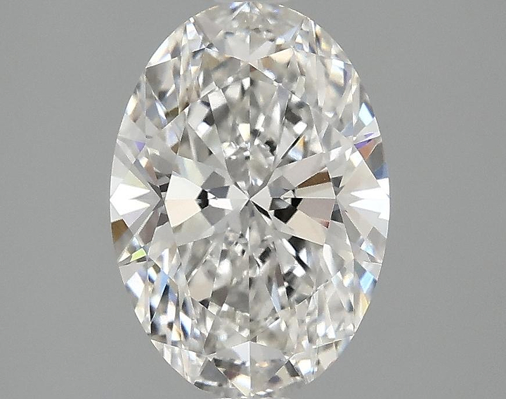 2.03 Carat Oval Shaped Ideal Cut VVS2 IGI Certified Lab Grown Diamond