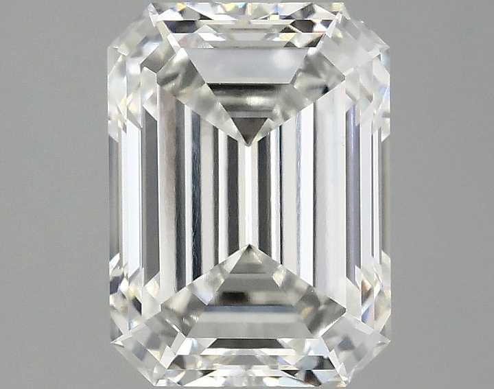 3.04 Carat Emerald Shaped Excellent Cut VS1 IGI Certified Lab Grown Diamond