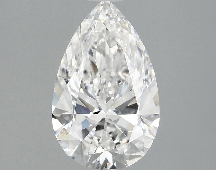 1.97 Carat Pear Shaped Ideal Cut VVS2 IGI Certified Lab Grown Diamond