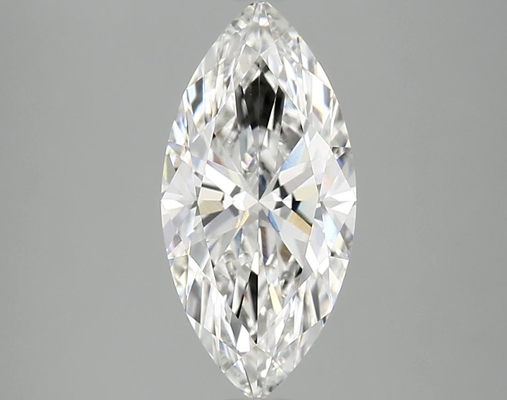 2.07 Carat Marquise Shaped Excellent Cut VVS2 IGI Certified Lab Grown Diamond