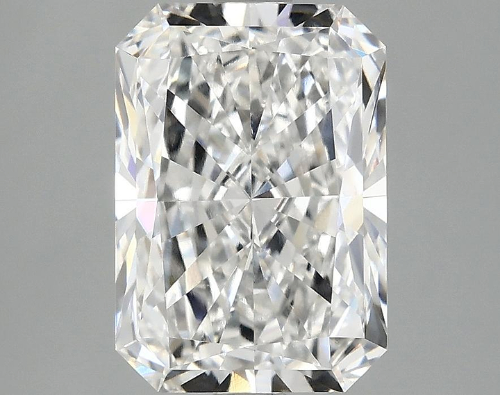 3.03 Carat Radiant Shaped Ideal Cut VVS2 IGI Certified Lab Grown Diamond