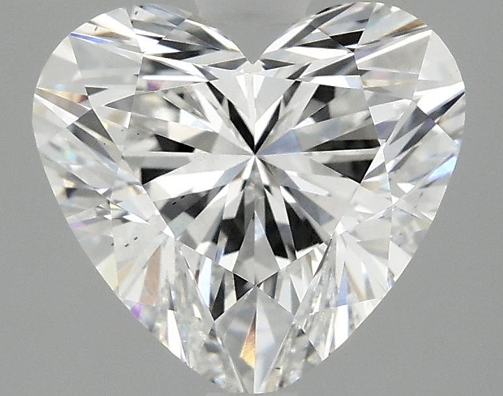 3.07 Carat Heart Shaped Ideal Cut VS2 IGI Certified Lab Grown Diamond