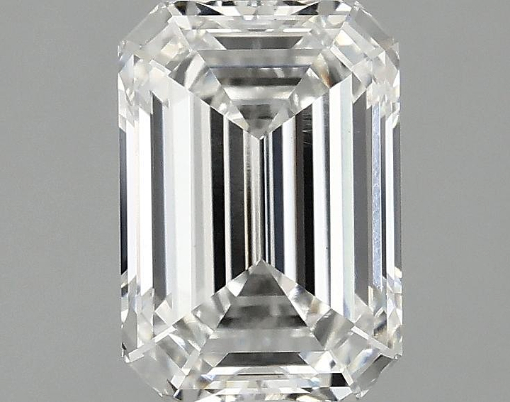 2.08 Carat Emerald Shaped Ideal Cut VS1 IGI Certified Lab Grown Diamond