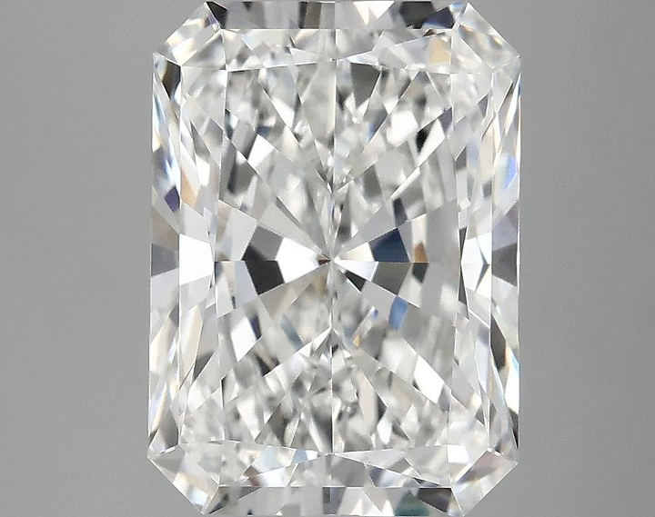 4.19 Carat Radiant Shaped Excellent Cut VVS2 IGI Certified Lab Grown Diamond