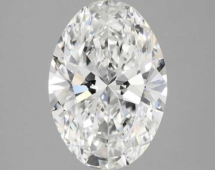 2.54 Carat Oval Shaped Ideal Cut SI1 IGI Certified Lab Grown Diamond