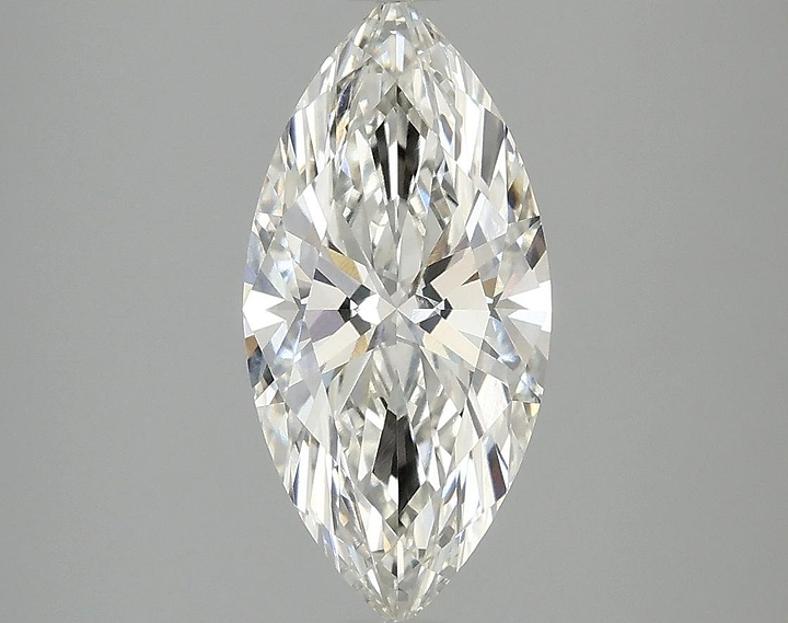 2.01 Carat Marquise Shaped Excellent Cut VVS2 IGI Certified Lab Grown Diamond