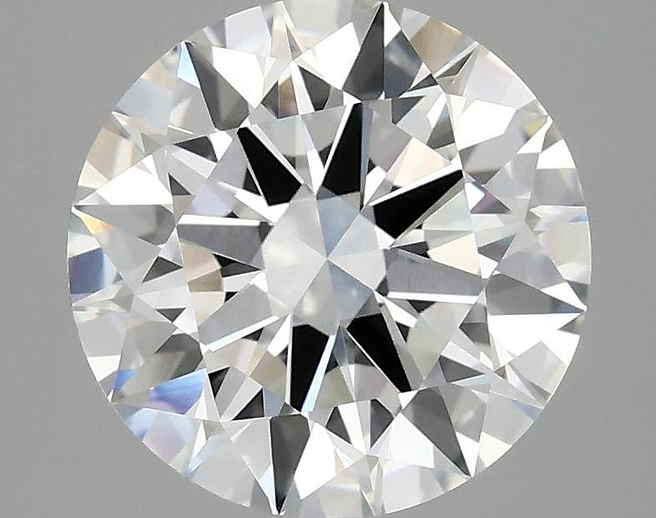 3.07 Carat Round Shaped Ideal Cut VVS2 IGI Certified Lab Grown Diamond