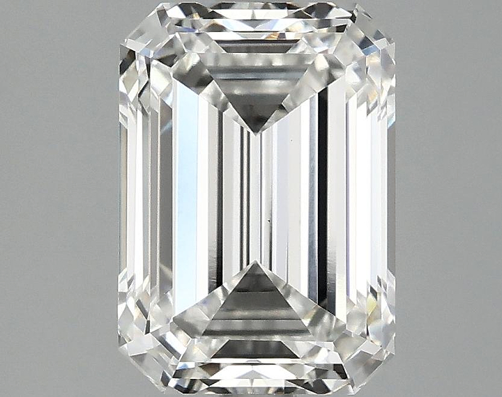 3.07 Carat Emerald Shaped Ideal Cut VS1 IGI Certified Lab Grown Diamond