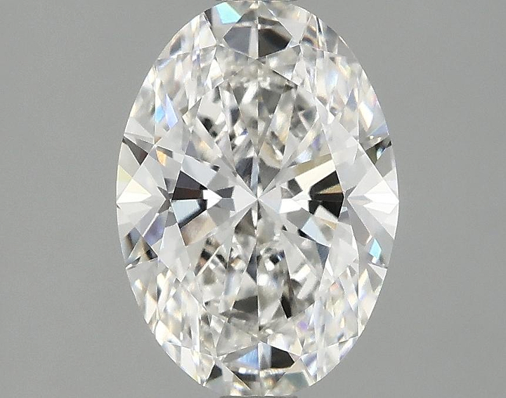 2.05 Carat Oval Shaped Ideal Cut VVS2 IGI Certified Lab Grown Diamond