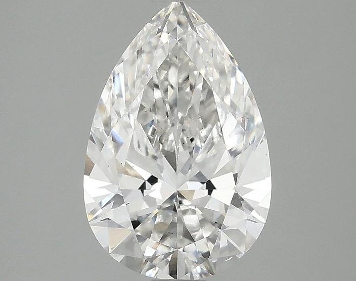 2.0 Carat Pear Shaped Excellent Cut VS2 IGI Certified Lab Grown Diamond