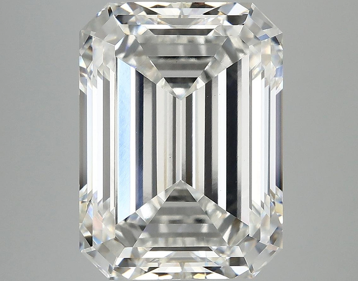 8.06 Carat Emerald Shaped Excellent Cut VS1 IGI Certified Lab Grown Diamond