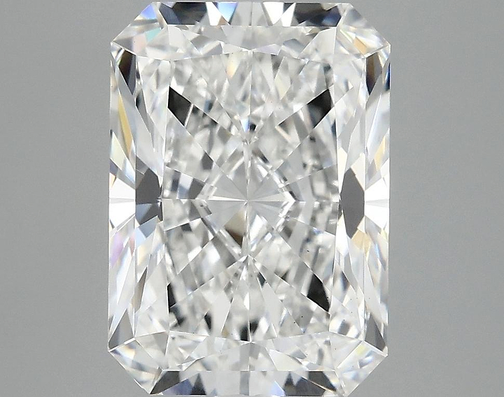 4.06 Carat Radiant Shaped Ideal Cut VS1 IGI Certified Lab Grown Diamond