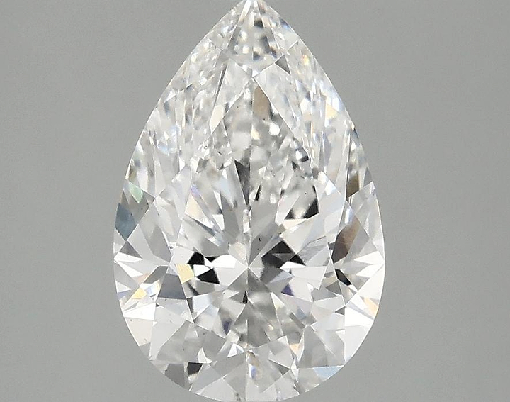 2.05 Carat Pear Shaped Excellent Cut VS2 IGI Certified Lab Grown Diamond