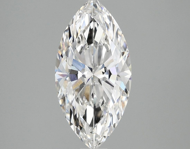 2.08 Carat Marquise Shaped Ideal Cut VVS2 IGI Certified Lab Grown Diamond