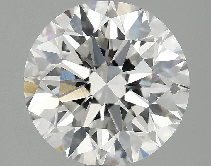 2.05 Carat Round Shaped Ideal Cut VVS2 IGI Certified Lab Grown Diamond
