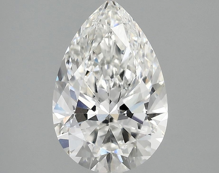 2.09 Carat Pear Shaped Excellent Cut VVS2 IGI Certified Lab Grown Diamond