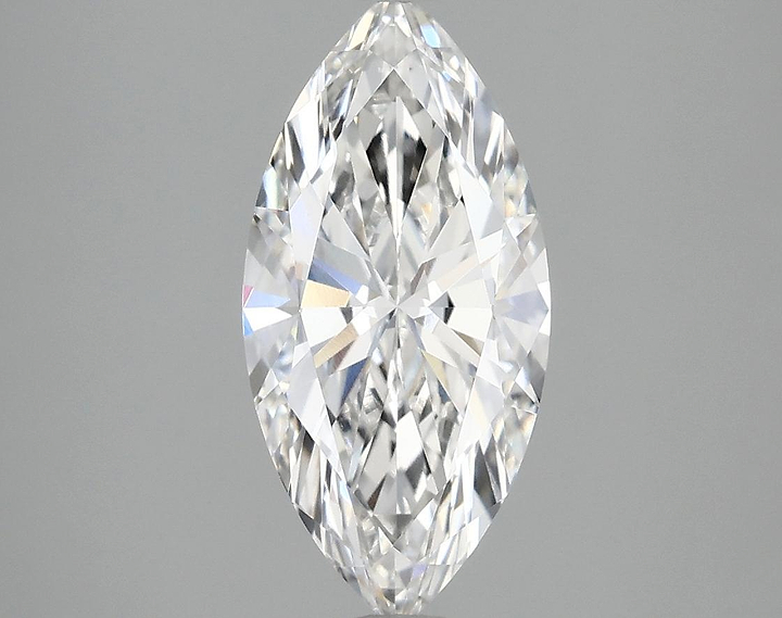 2.0 Carat Marquise Shaped Excellent Cut VVS2 IGI Certified Lab Grown Diamond