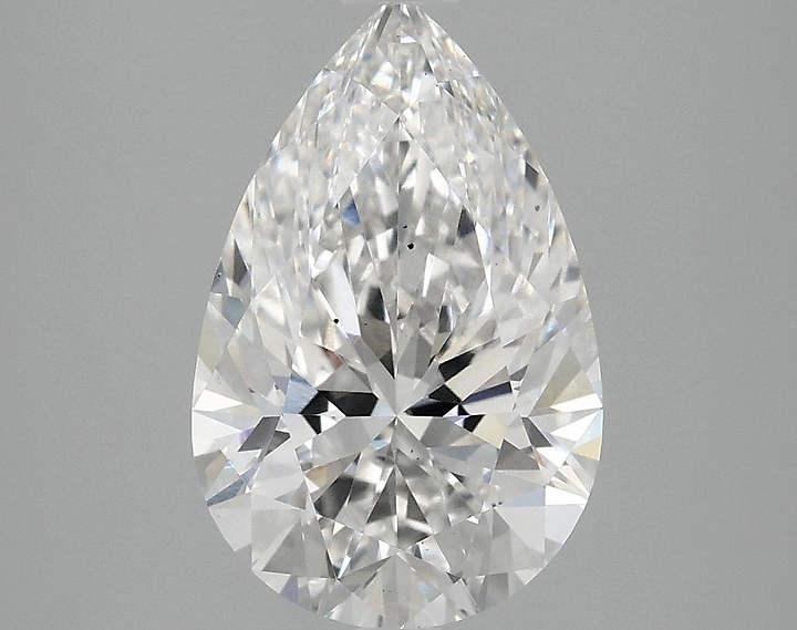 3.02 Carat Pear Shaped Ideal Cut VS2 IGI Certified Lab Grown Diamond