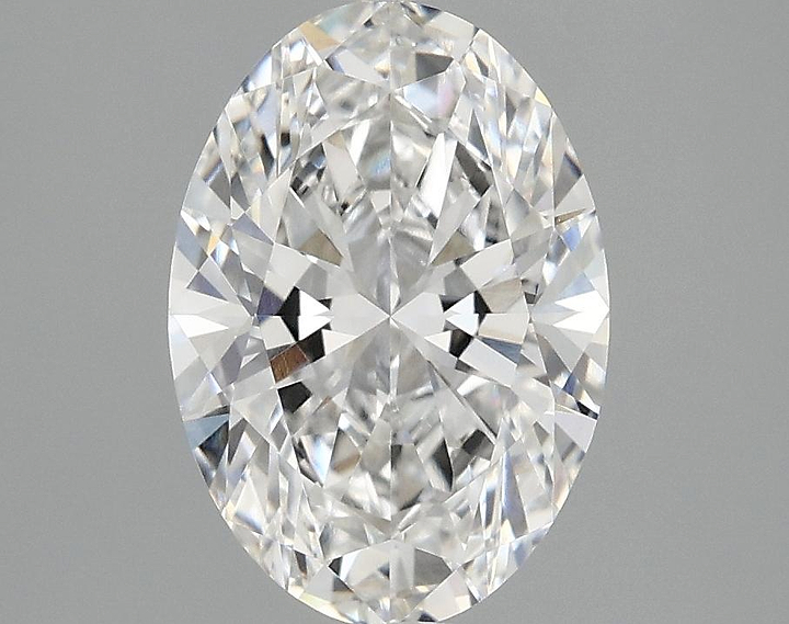 2.08 Carat Oval Shaped Ideal Cut VVS1 IGI Certified Lab Grown Diamond