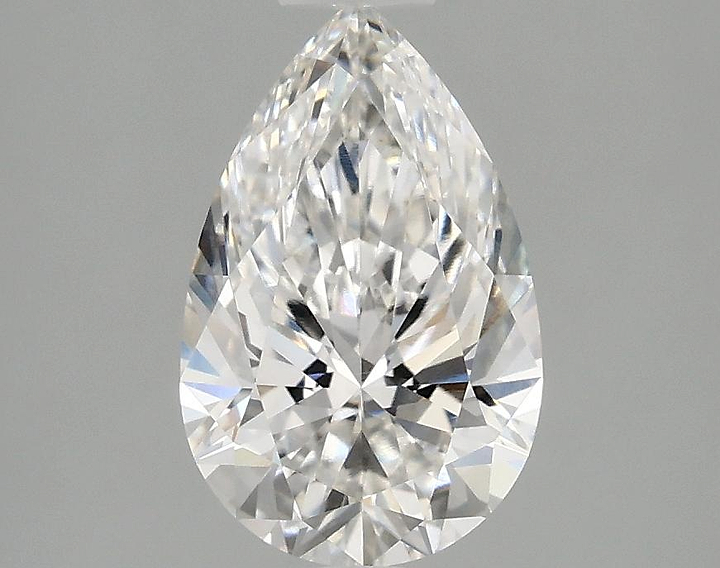 1.6 Carat Pear Shaped Ideal Cut VS1 IGI Certified Lab Grown Diamond