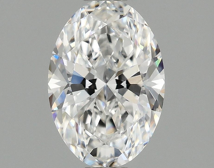 1.06 Carat Oval Shaped Ideal Cut VVS2 IGI Certified Lab Grown Diamond