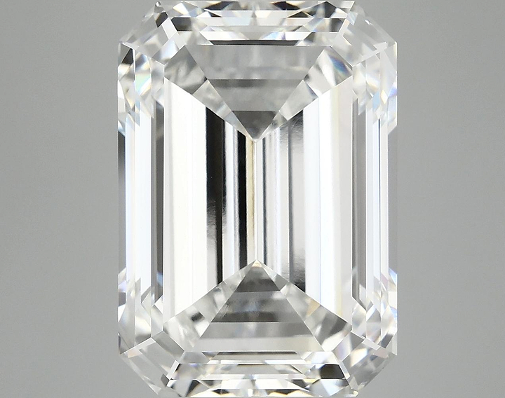 10.39 Carat Emerald Shaped Ideal Cut VVS2 IGI Certified Lab Grown Diamond
