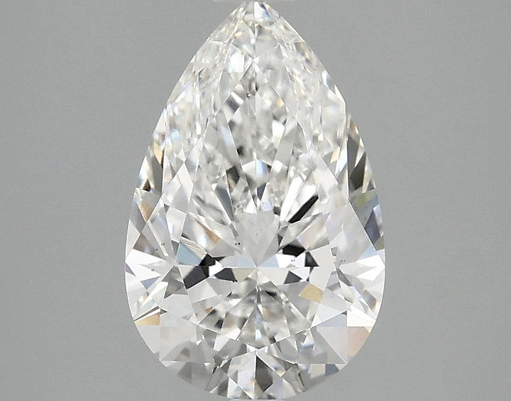 2.1 Carat Pear Shaped Ideal Cut VS1 IGI Certified Lab Grown Diamond