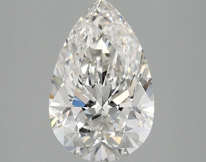 2.06 Carat Pear Shaped Ideal Cut VS2 IGI Certified Lab Grown Diamond