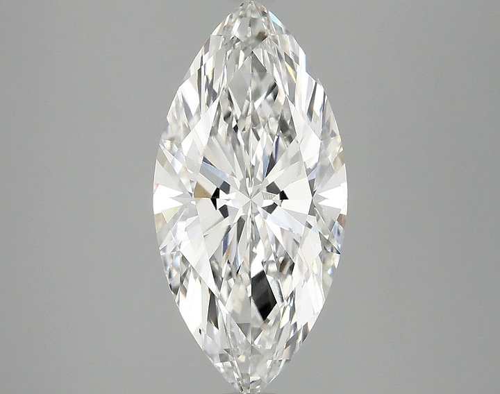 3.06 Carat Marquise Shaped Excellent Cut VVS1 IGI Certified Lab Grown Diamond