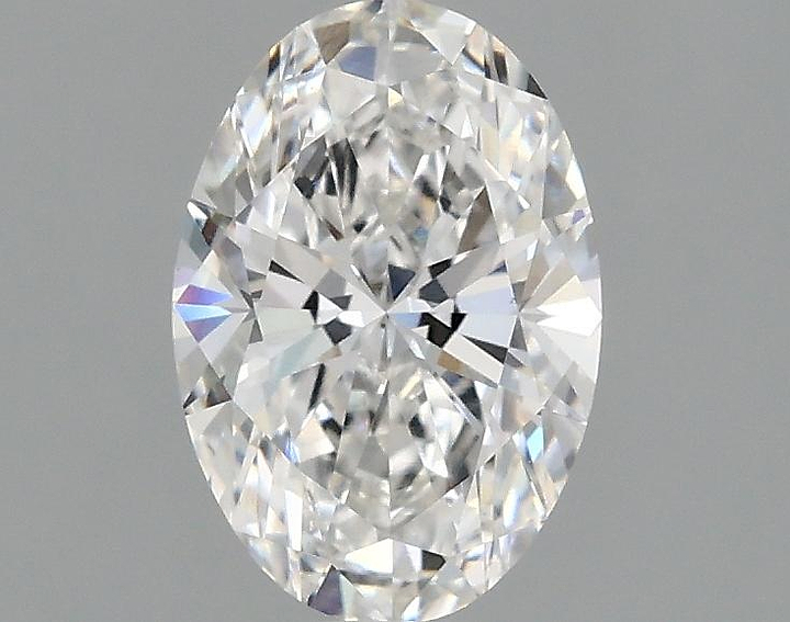 0.98 Carat Oval Shaped Ideal Cut VVS2 IGI Certified Lab Grown Diamond