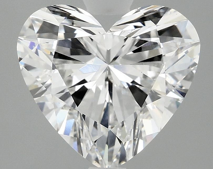 3.07 Carat Heart Shaped Ideal Cut VS1 IGI Certified Lab Grown Diamond