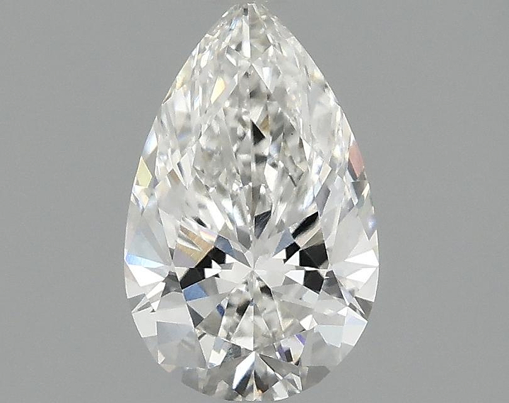1.01 Carat Pear Shaped Ideal Cut VVS2 IGI Certified Lab Grown Diamond