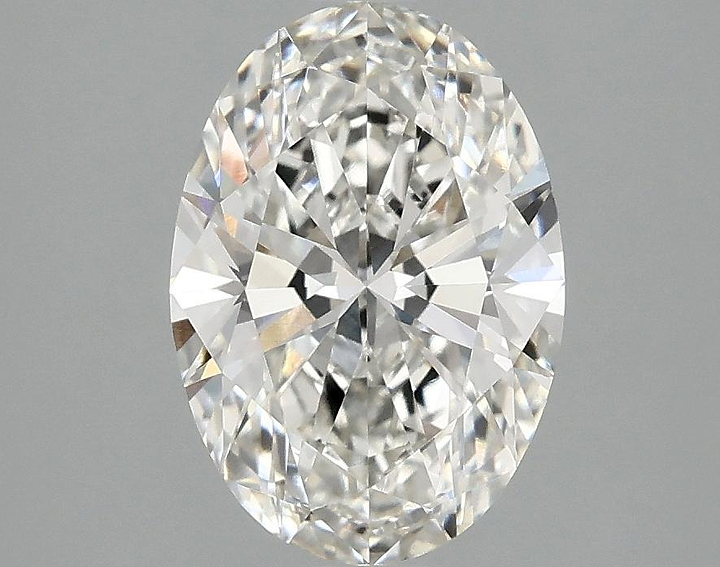 2.05 Carat Oval Shaped Ideal Cut VVS1 IGI Certified Lab Grown Diamond