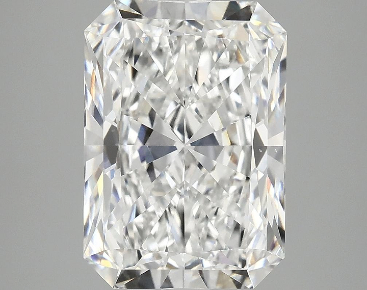 4.09 Carat Radiant Shaped Ideal Cut VVS2 IGI Certified Lab Grown Diamond
