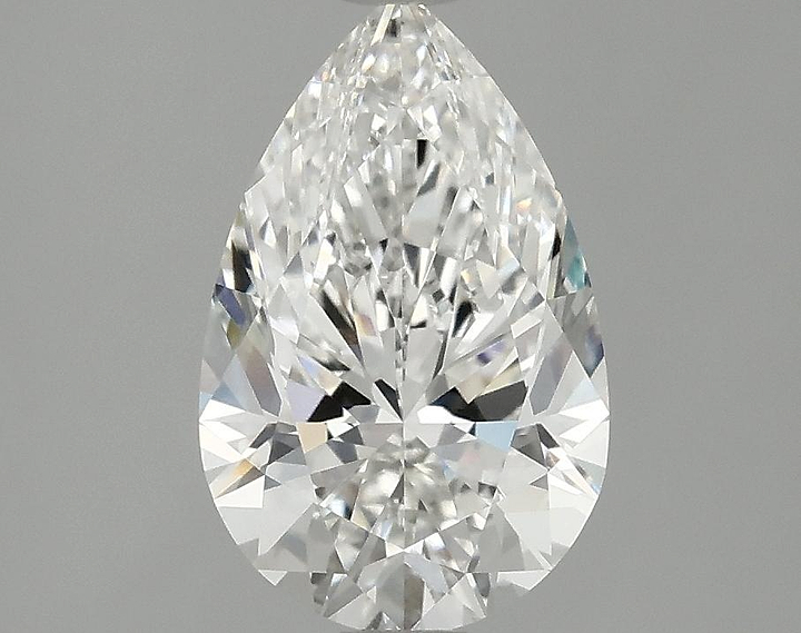 2.1 Carat Pear Shaped Ideal Cut VVS2 IGI Certified Lab Grown Diamond