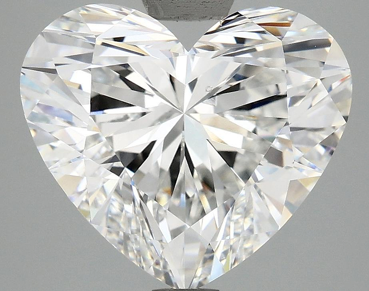 5.06 Carat Heart Shaped Ideal Cut VS1 IGI Certified Lab Grown Diamond