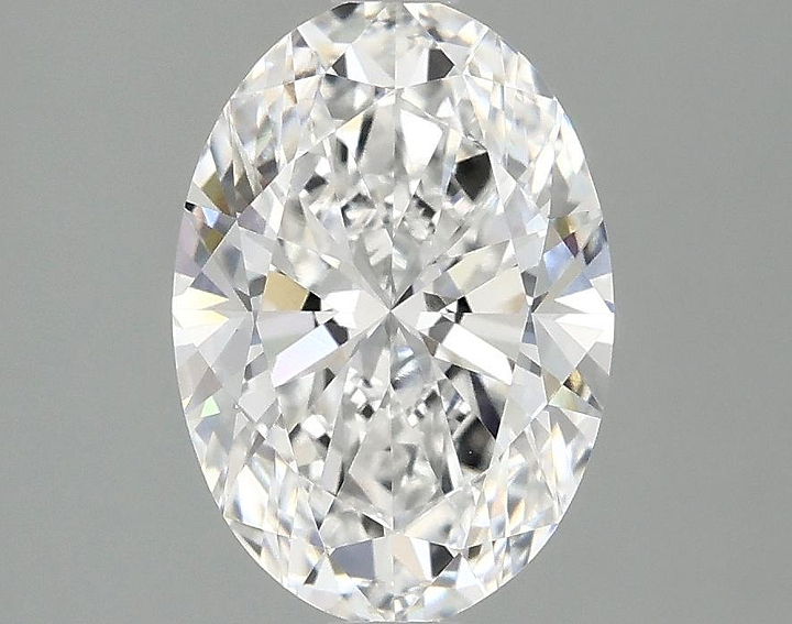 2.09 Carat Oval Shaped Ideal Cut VVS2 IGI Certified Lab Grown Diamond