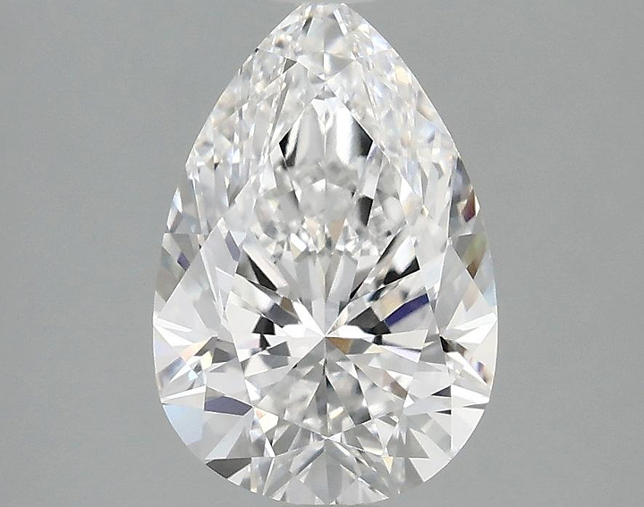 2.09 Carat Pear Shaped Excellent Cut VVS2 IGI Certified Lab Grown Diamond