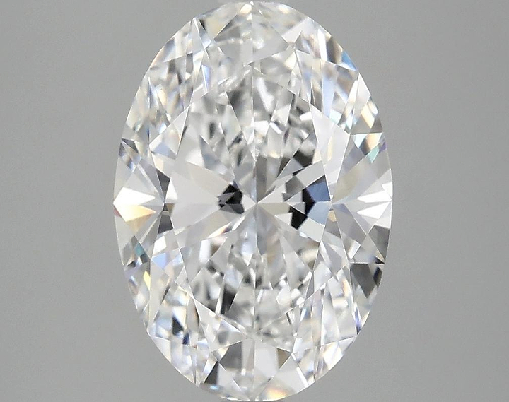 3.03 Carat Oval Shaped Ideal Cut VVS2 IGI Certified Lab Grown Diamond