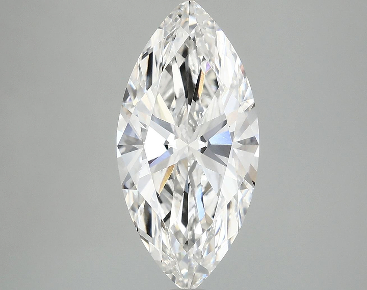 3.02 Carat Marquise Shaped Excellent Cut VVS2 IGI Certified Lab Grown Diamond