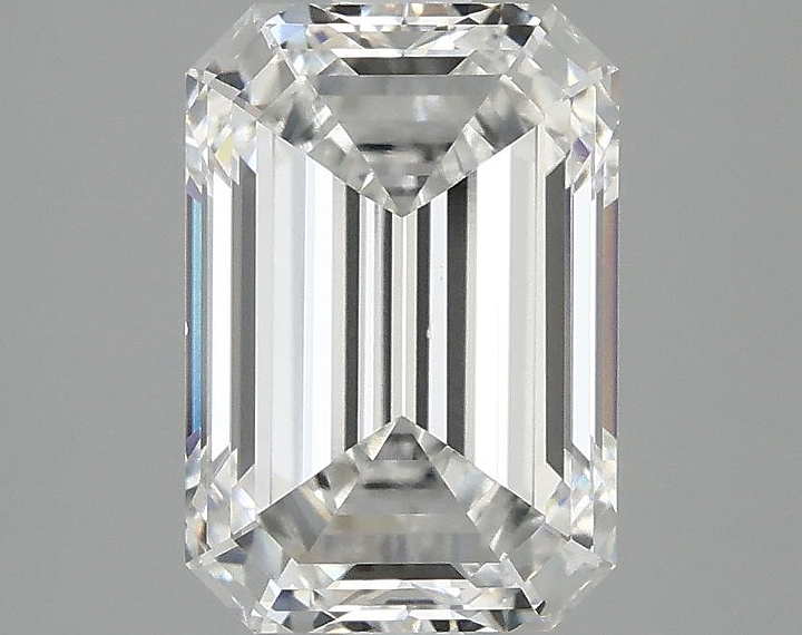 2.99 Carat Emerald Shaped Ideal Cut VS2 IGI Certified Lab Grown Diamond