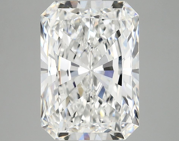 4.09 Carat Radiant Shaped Ideal Cut VVS2 IGI Certified Lab Grown Diamond