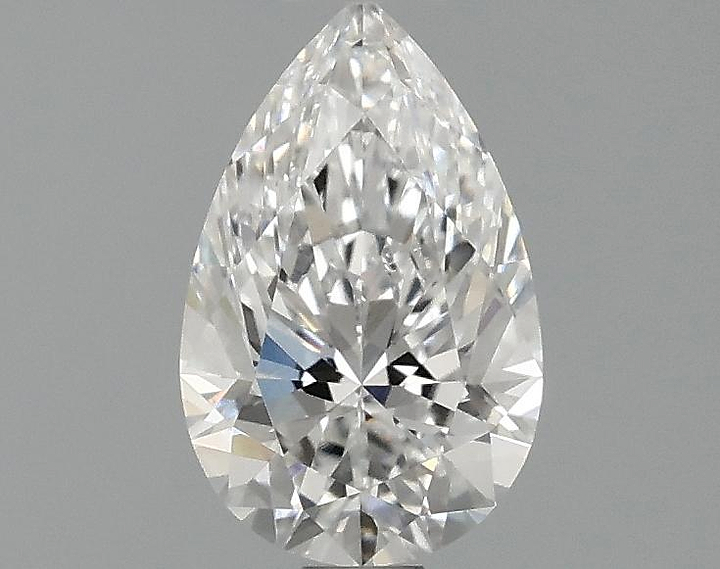 1.02 Carat Pear Shaped Ideal Cut VVS1 IGI Certified Lab Grown Diamond