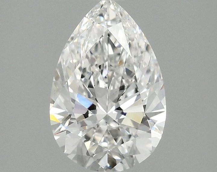 1.56 Carat Pear Shaped Excellent Cut VS1 IGI Certified Lab Grown Diamond