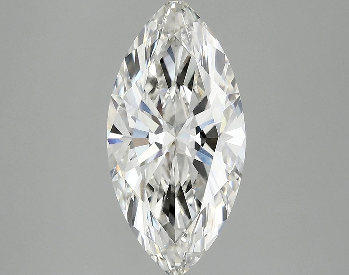 2.53 Carat Marquise Shaped Ideal Cut VS1 IGI Certified Lab Grown Diamond