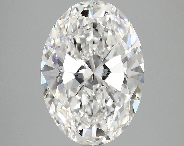 3.95 Carat Oval Shaped Ideal Cut VVS2 IGI Certified Lab Grown Diamond
