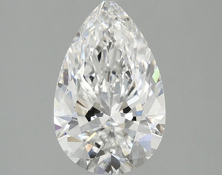 2.04 Carat Pear Shaped Ideal Cut VVS2 IGI Certified Lab Grown Diamond