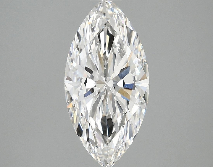2.07 Carat Marquise Shaped Ideal Cut VS2 IGI Certified Lab Grown Diamond