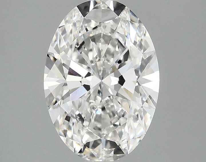 2.03 Carat Oval Shaped Ideal Cut VVS2 IGI Certified Lab Grown Diamond