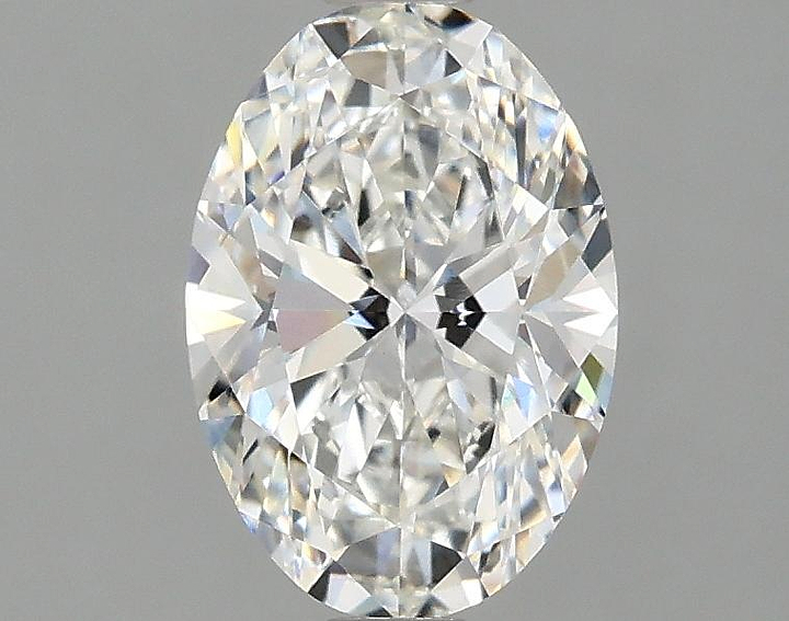 1.29 Carat Oval Shaped Ideal Cut VVS2 IGI Certified Lab Grown Diamond
